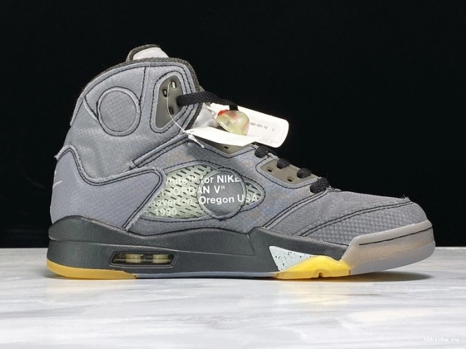 Rep TB Air Black CT8480-001 5 Jordan Off-White x 0714